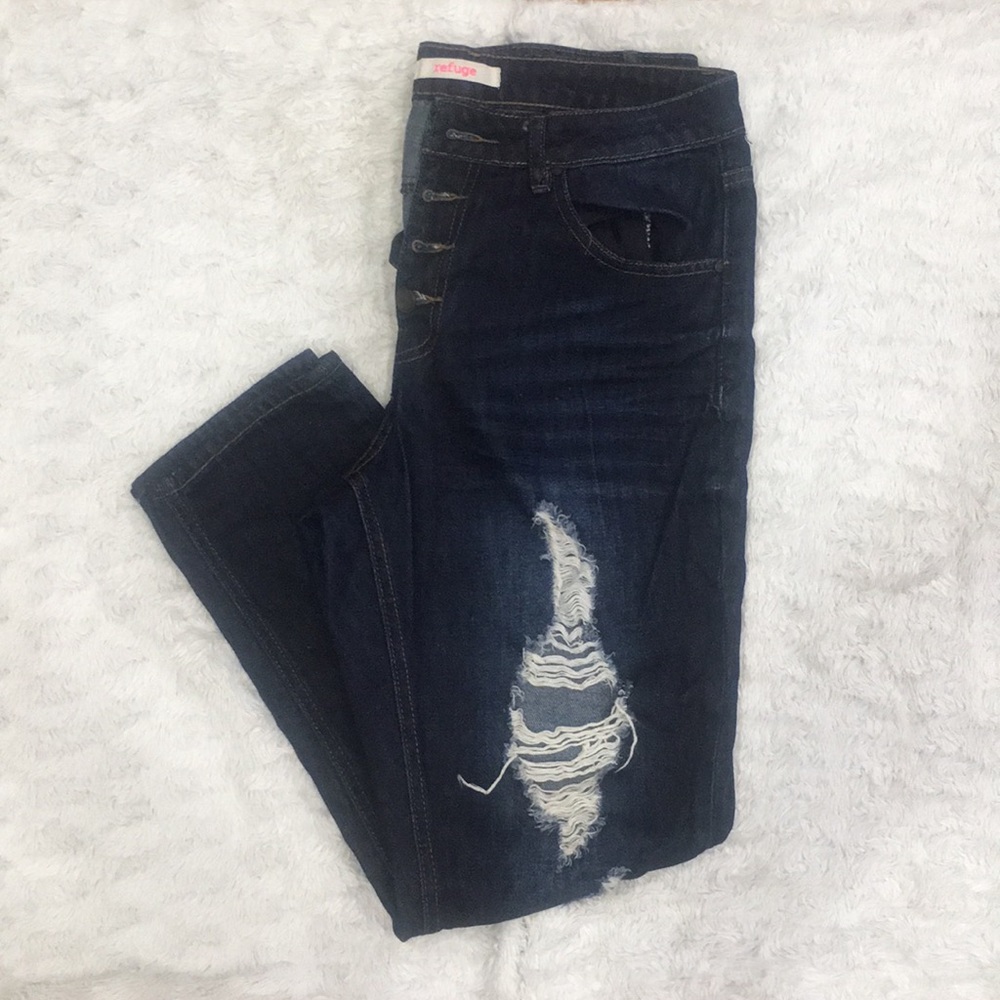 Dark Wash Denim Jeans